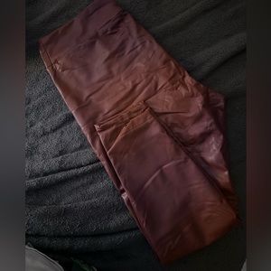 Forever 21+ Stretchy Leather Pants